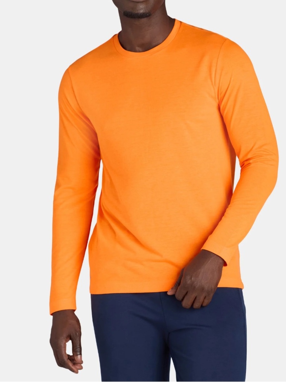Athletic Works Men's Blend Tee with Long Sleeves Size 3XL - Picture 2 of 6